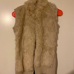 Furry vest